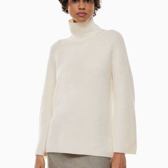 Aritzia - Wilfred - Ursa Turtleneck - Small - Light Birch - Picture 2 of 5